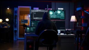 hacker-arriving-dark-web-with-laptop-ready-start-programming-viruses
